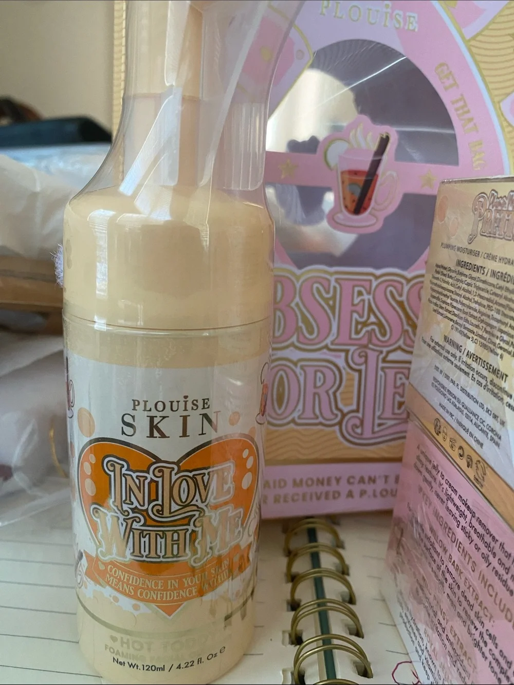 Hot Toddy Plumping Moisturiser - makeup remover and face wash 3 products